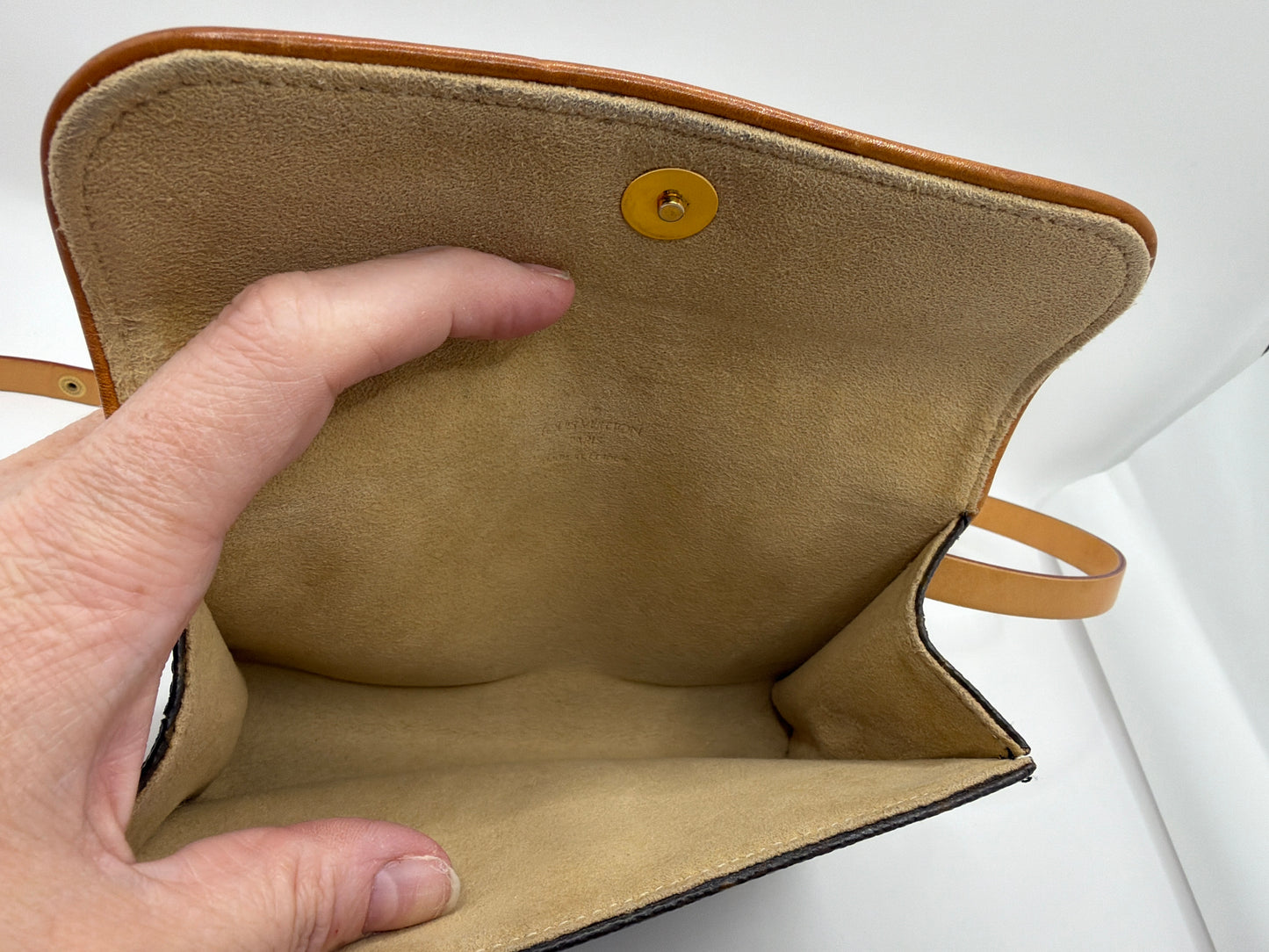 Authentic Louis Vuitton Florentine Monogram Belt Bag (S) – Vintage LV Waist Bag – COA, Dust Bag & Chain