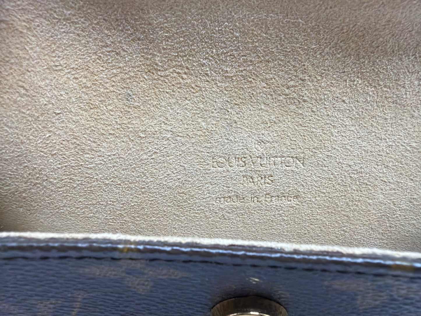 Authentic Louis Vuitton Florentine Monogram Belt Bag (S) – Vintage LV Waist Bag – COA, Dust Bag & Chain