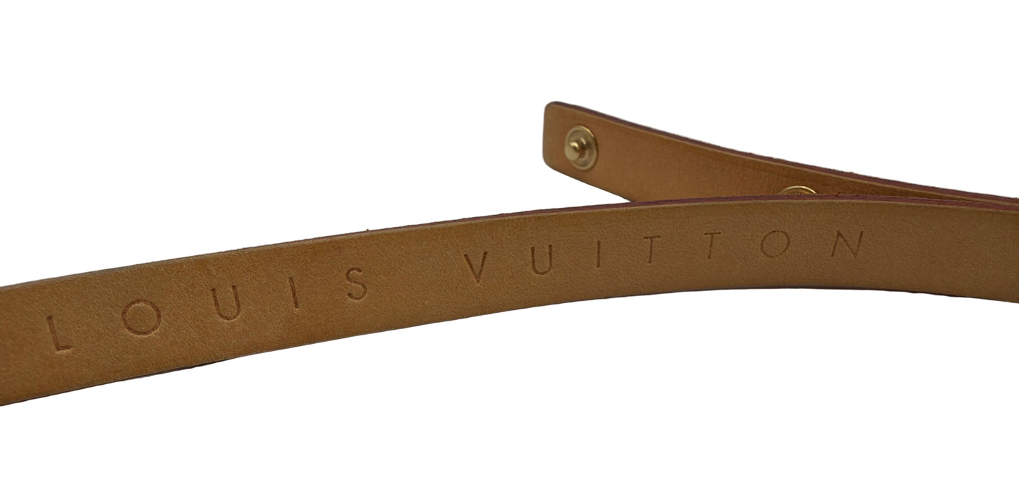 Authentic Louis Vuitton Florentine Monogram Belt Bag (S) – Vintage LV Waist Bag – COA, Dust Bag & Chain