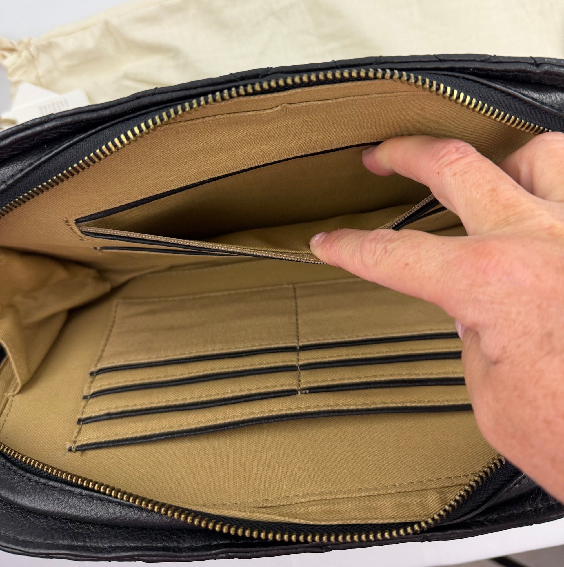 Hobo Black Quilted Clutch - New With Tags - Resale Thrift Boutique LLC.