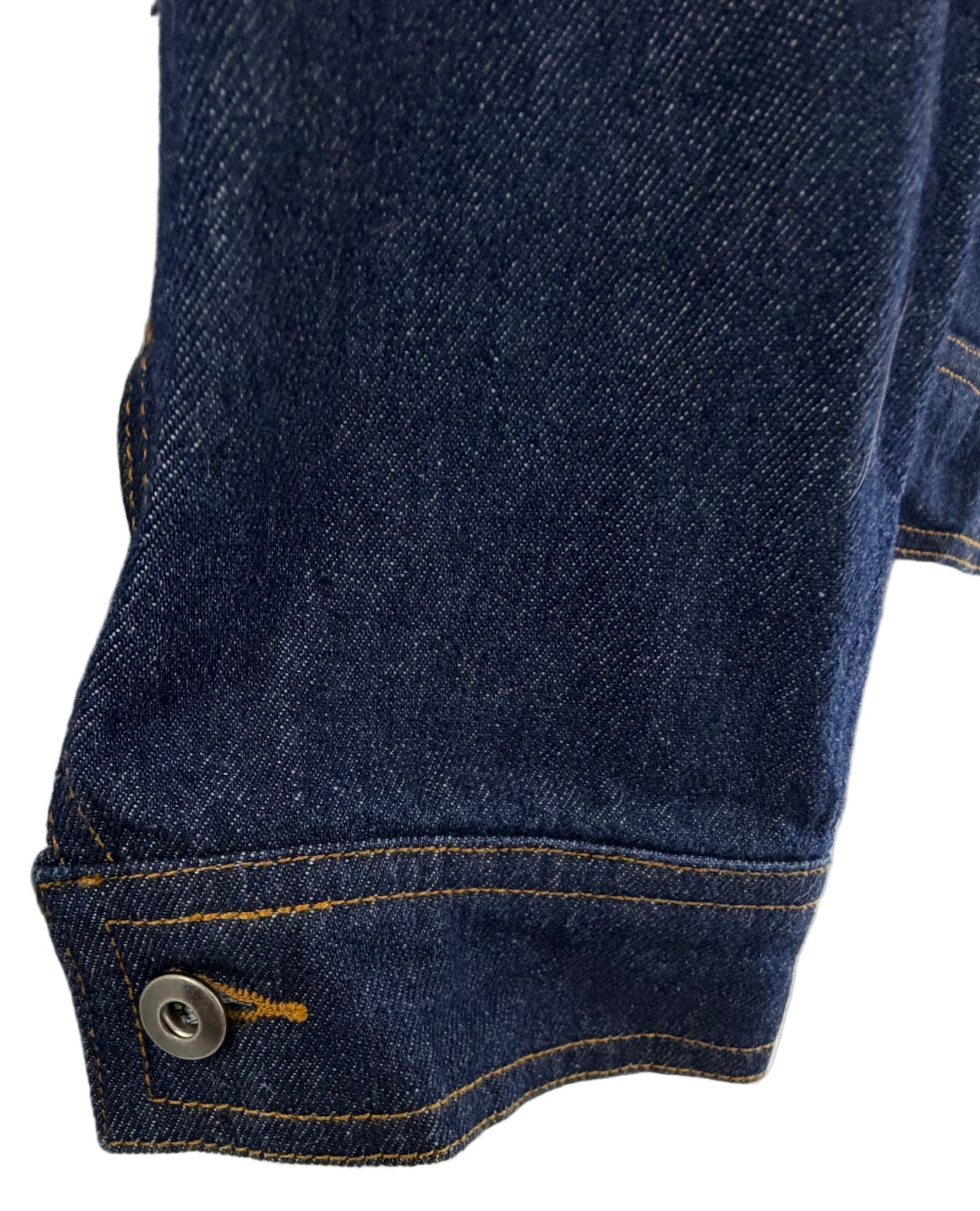 Jack by BB Dakota Denim Moto Jacket Navy Blue Zip Front - Size L - Resale Thrift Boutique LLC.