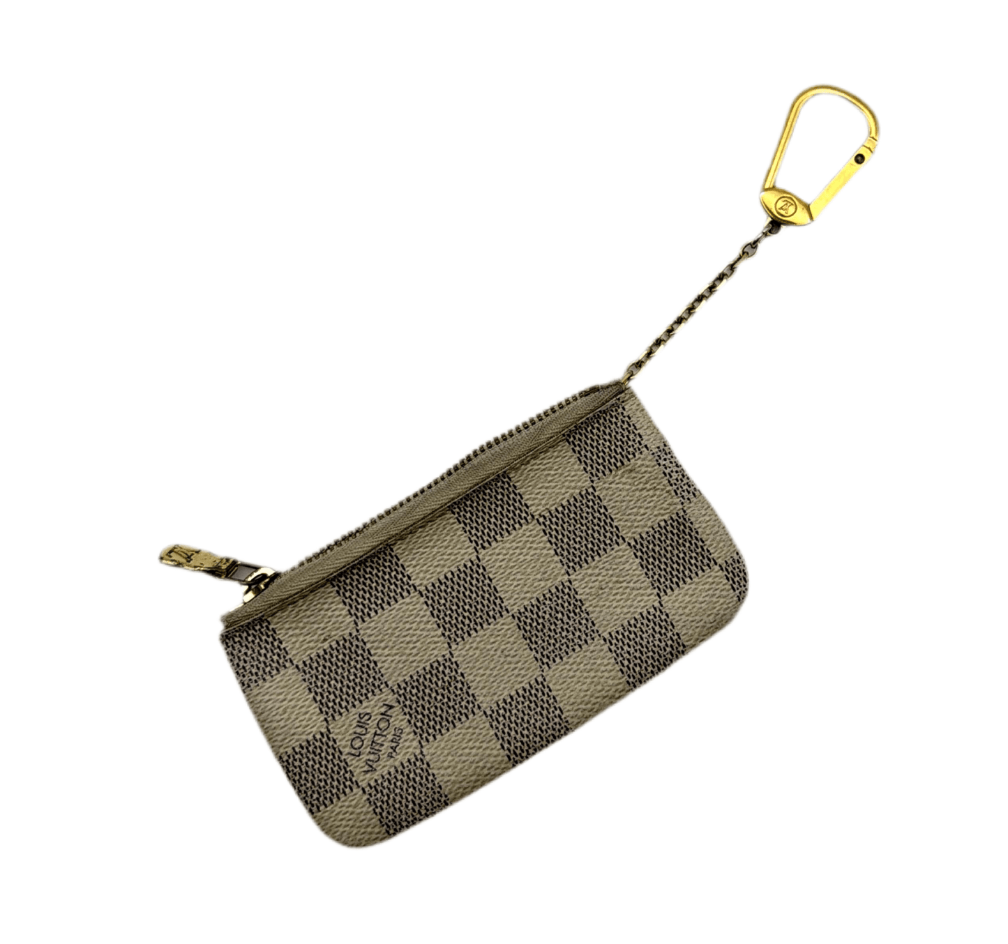 Louis Vuitton Damier Azur Key Pouch / Cles – Authentic – Made in France – CT4137 - Resale Thrift Boutique LLC.