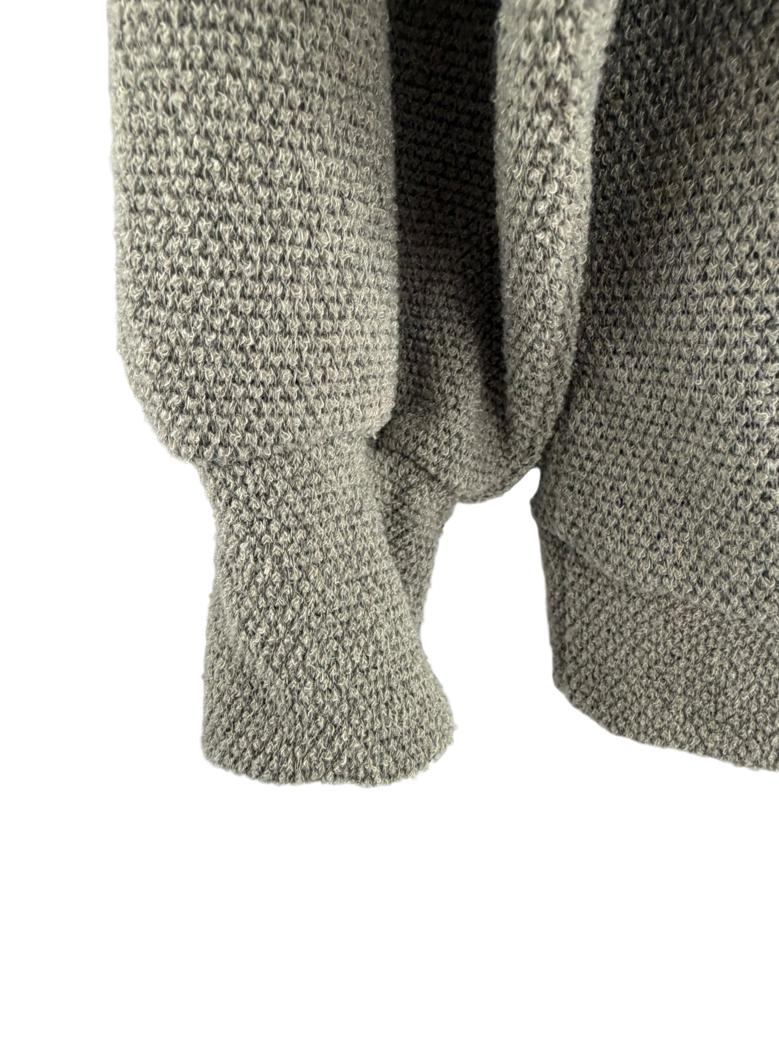 Lush Textured Knit Sweater Taupe Boat Neck Dolman Sleeve - Size S - Resale Thrift Boutique LLC.