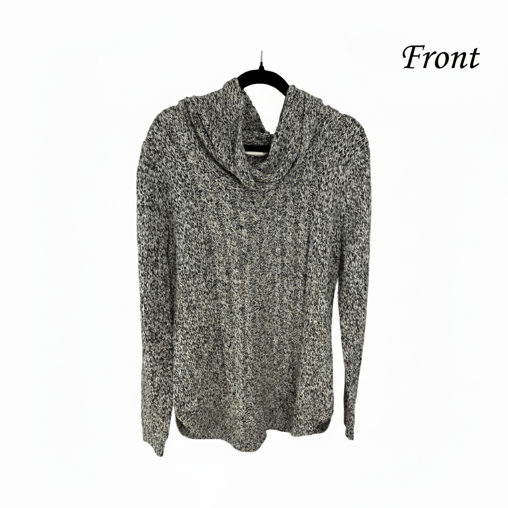 Madewell Marled Cowl Neck Sweater - Size L - Resale Thrift Boutique LLC.