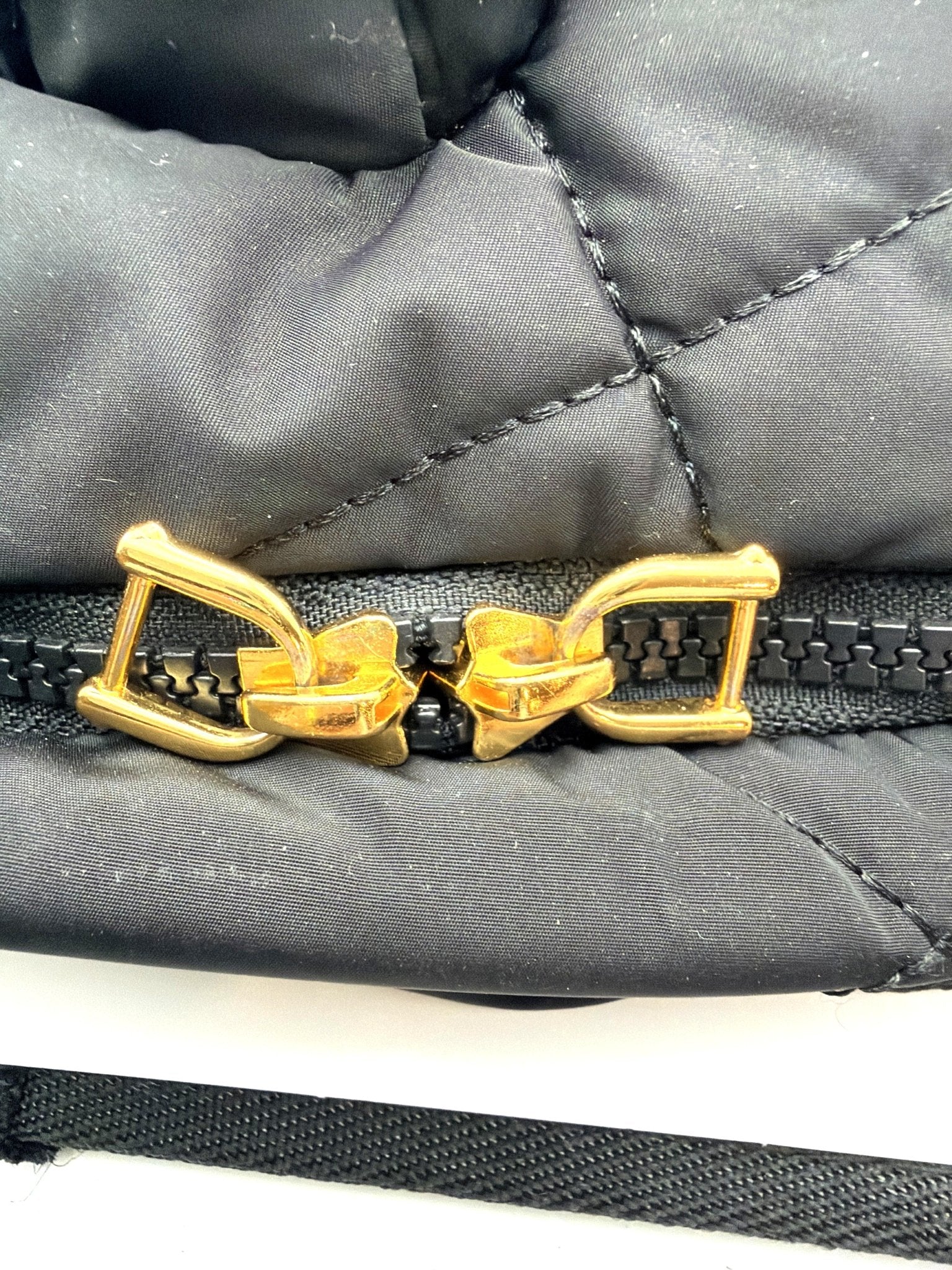 Marc Jacobs Quilted Nylon Backpack – Black – Gold Hardware - Resale Thrift Boutique LLC.