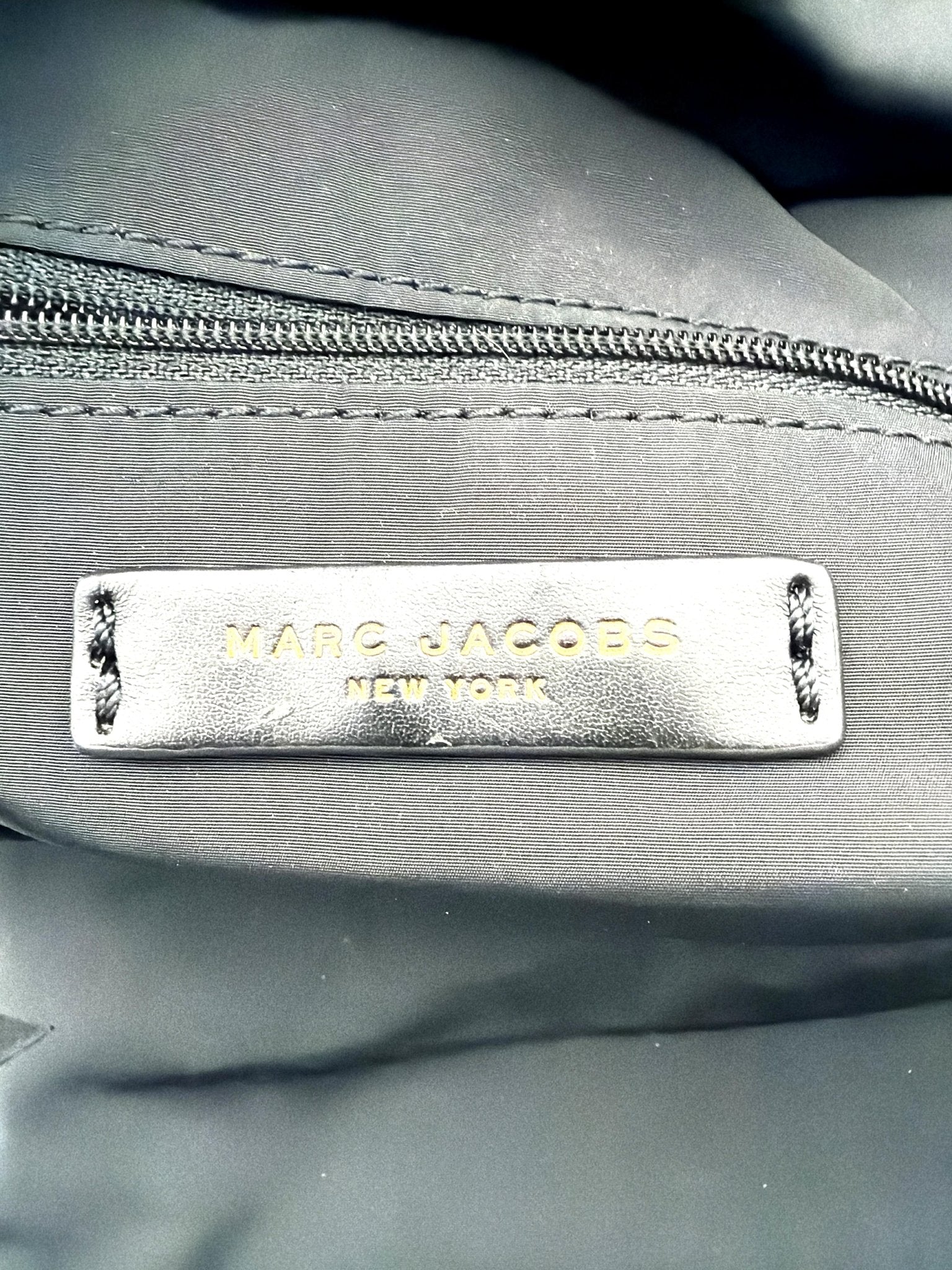 Marc Jacobs Quilted Nylon Backpack – Black – Gold Hardware - Resale Thrift Boutique LLC.