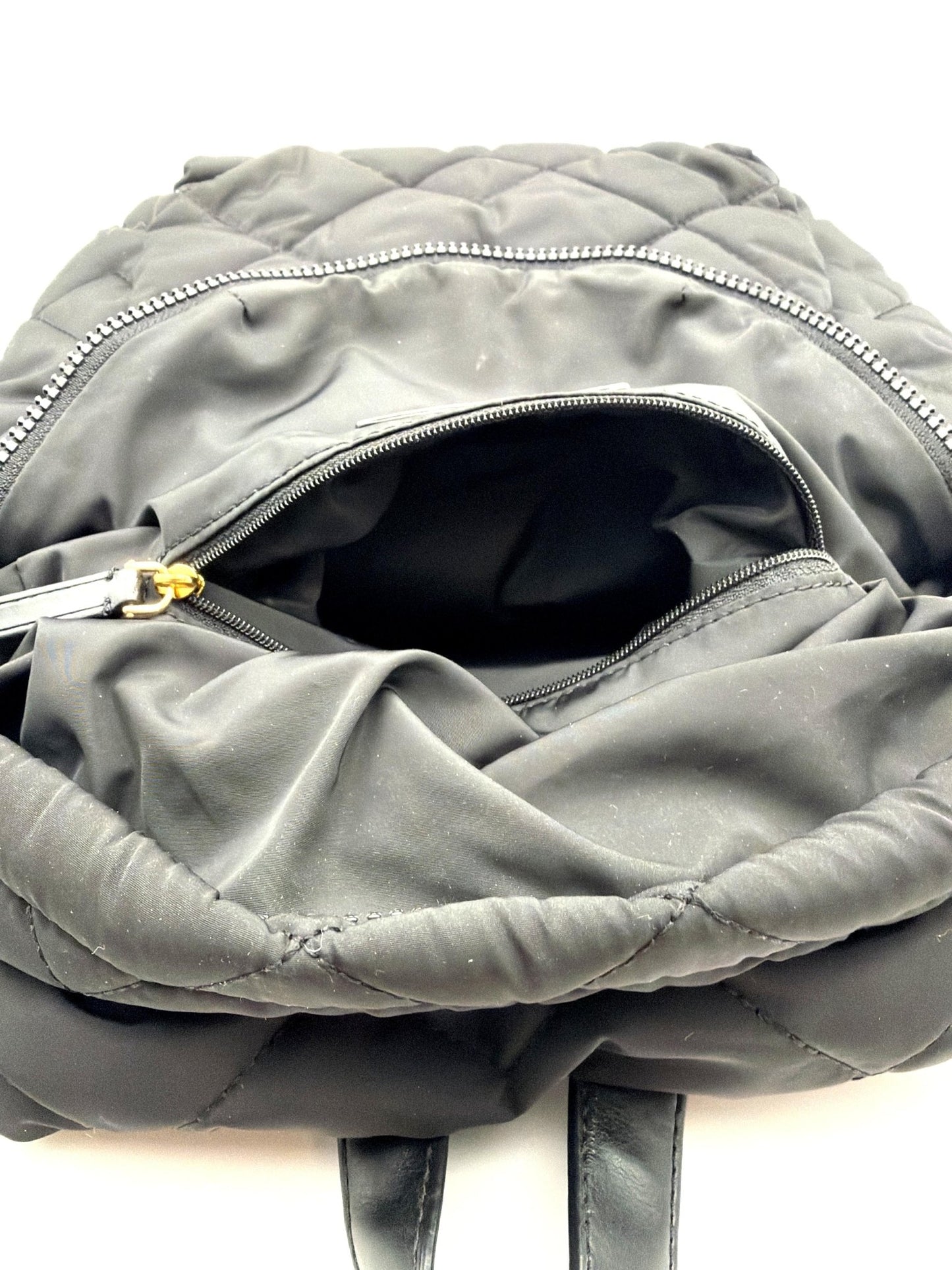 Marc Jacobs Quilted Nylon Backpack – Black – Gold Hardware - Resale Thrift Boutique LLC.