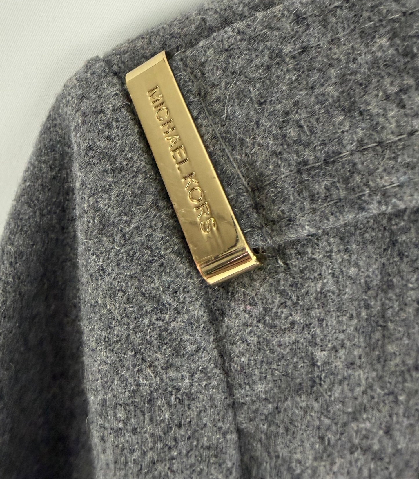 Michael Kors Gray Trench Coat Plus Size 2X - Resale Thrift Boutique LLC.