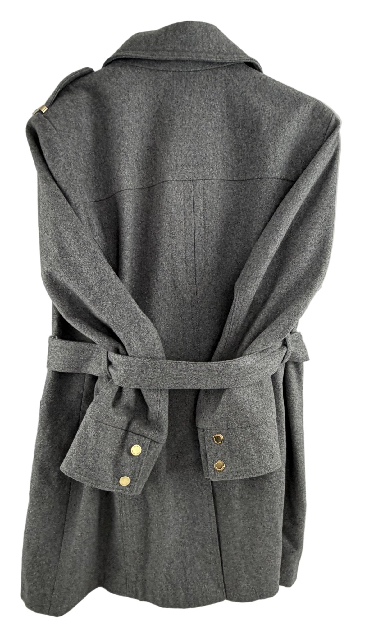 Michael Kors Gray Trench Coat Plus Size 2X - Resale Thrift Boutique LLC.