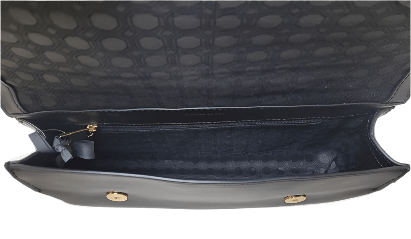 NWT Stitch Fix Louise et Cie Cheetah Print Black Clutch msrp $198 - Resale Thrift Boutique LLC.