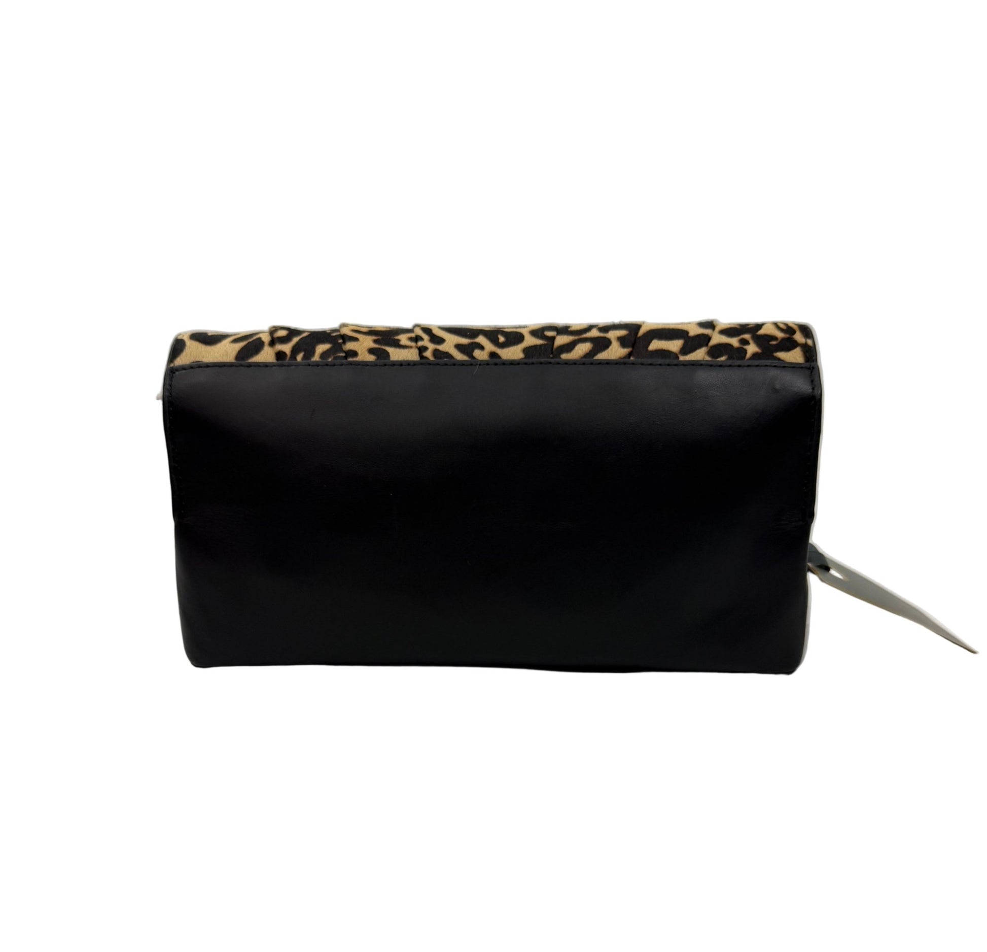NWT Stitch Fix Louise et Cie Cheetah Print Black Clutch msrp $198 - Resale Thrift Boutique LLC.