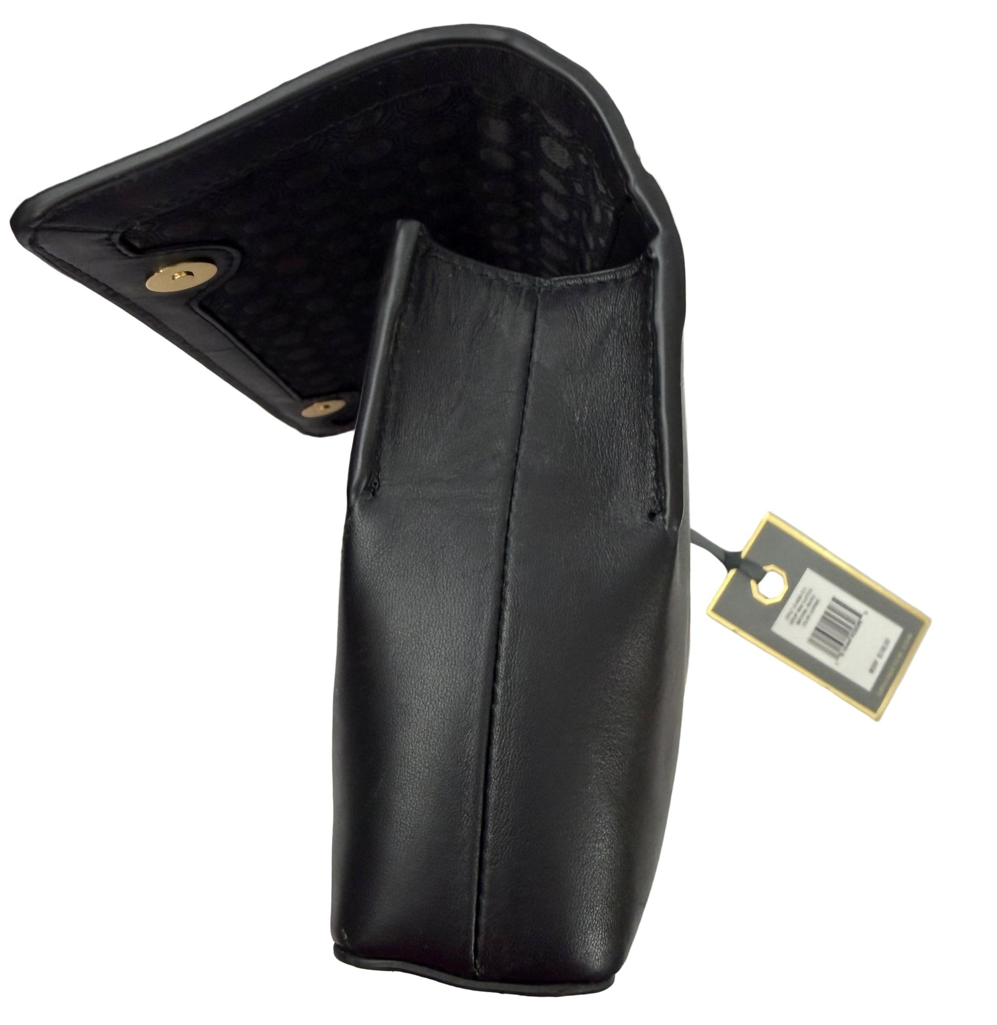 NWT Stitch Fix Louise et Cie Cheetah Print Black Clutch msrp $198 - Resale Thrift Boutique LLC.