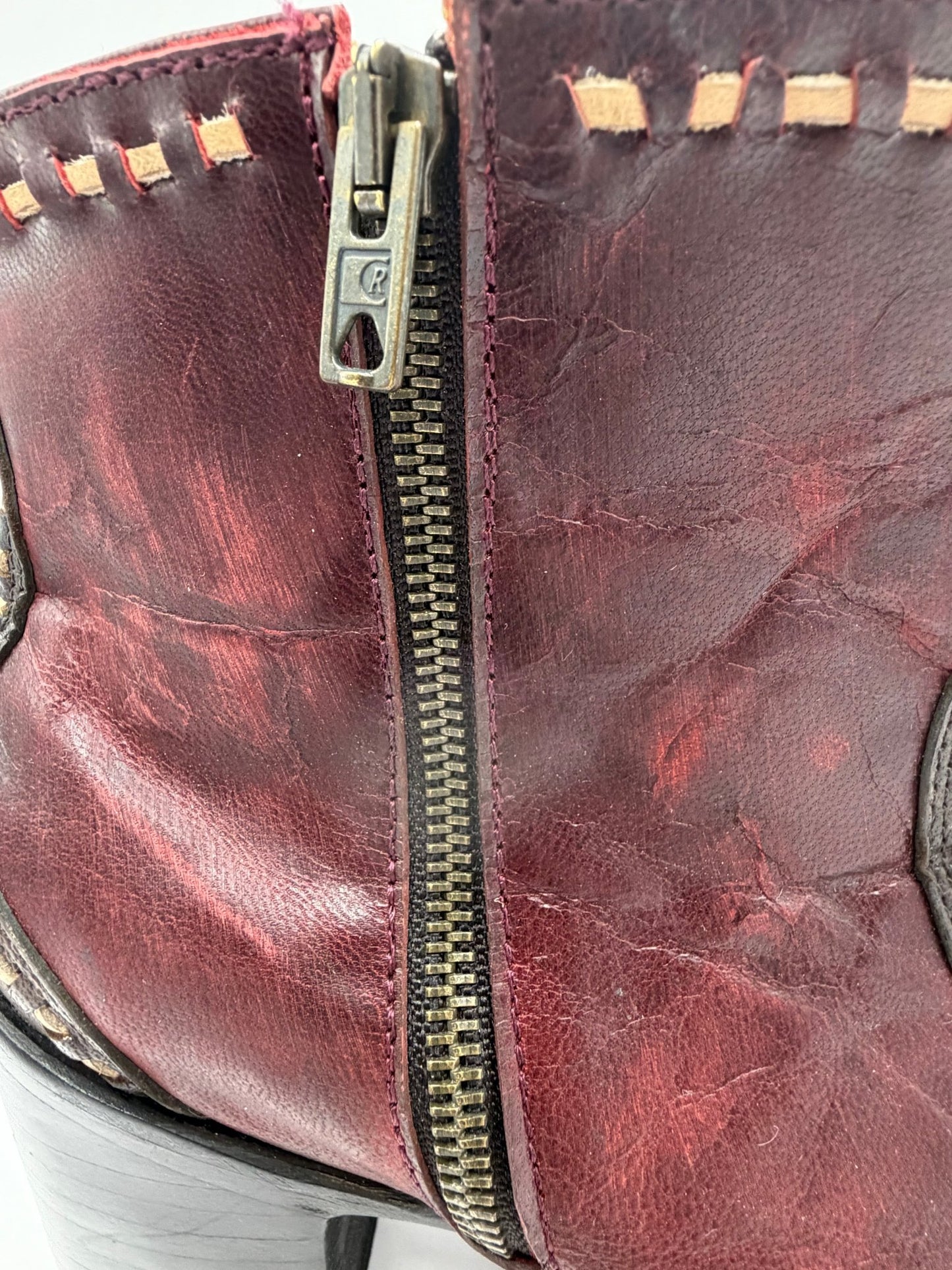 Old Gringo Studded Floral Embroidered Leather Booties – Black Western Ankle Boots Women's 9B EUC - Resale Thrift Boutique LLC.