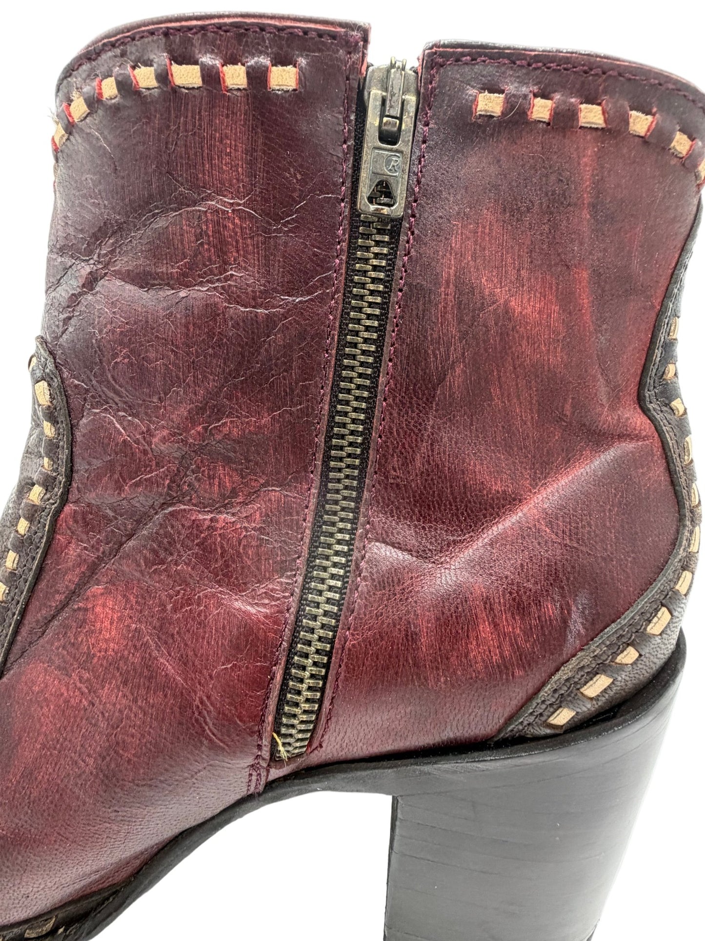 Old Gringo Studded Floral Embroidered Leather Booties – Black Western Ankle Boots Women's 9B EUC - Resale Thrift Boutique LLC.