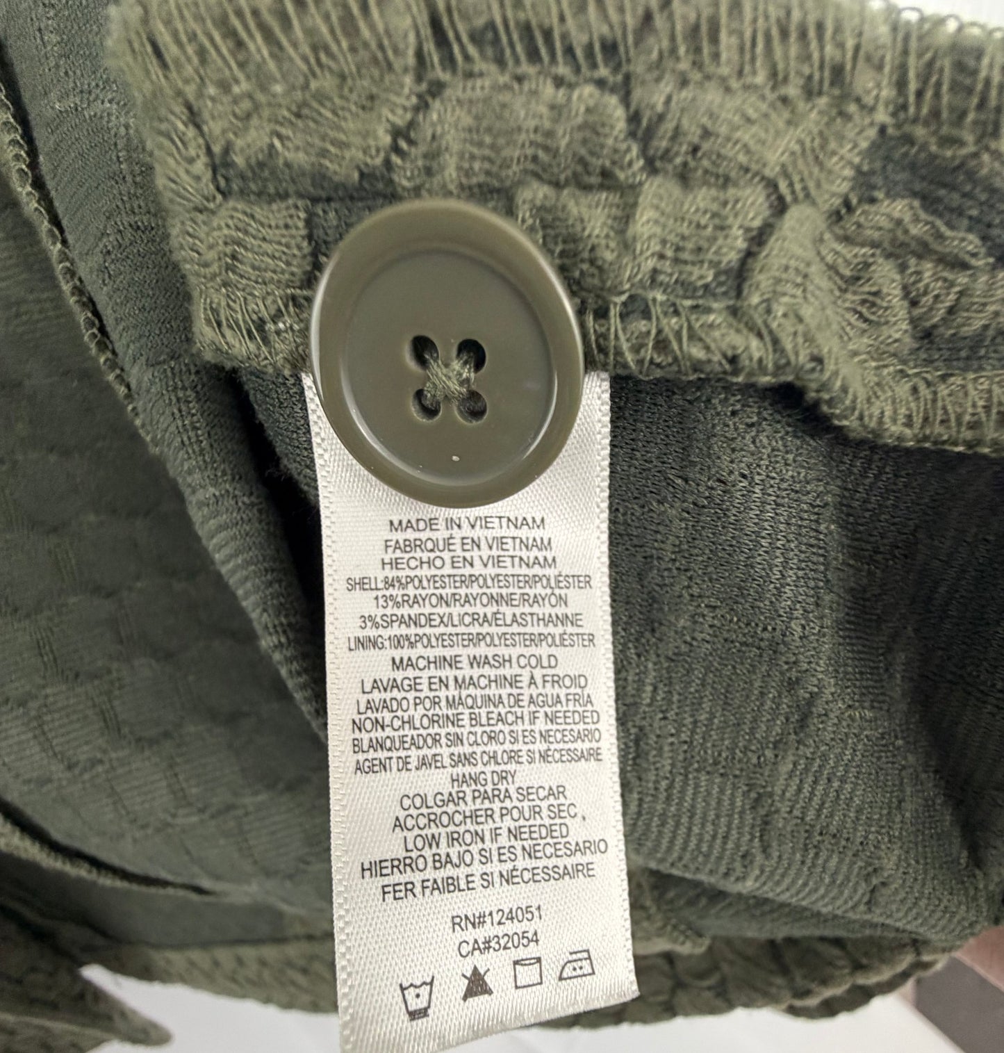 Porridge Textured Honeycomb Blazer Gray Taupe Single Button - Size M - Resale Thrift Boutique LLC.