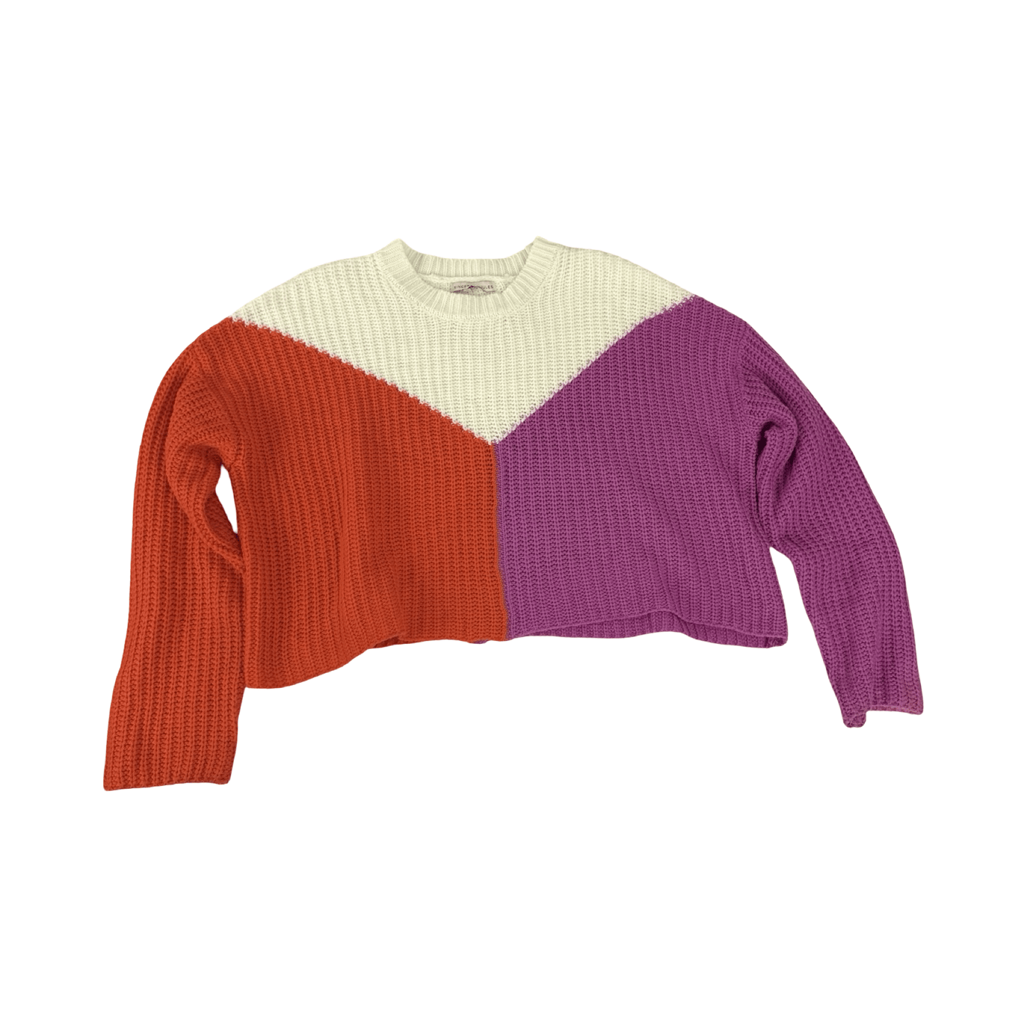 Sincerely Jules Colorblock Cropped Sweater - Resale Thrift Boutique LLC.