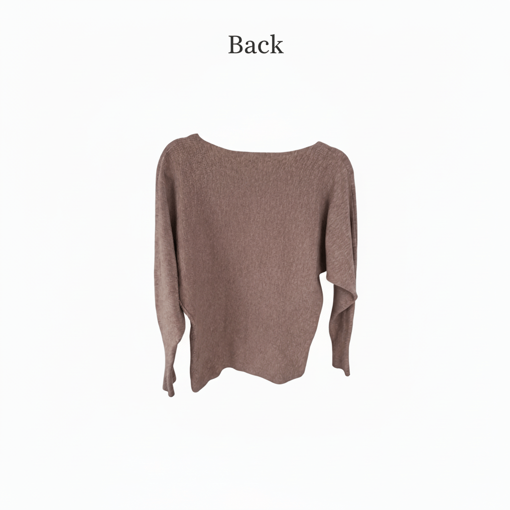 Vila Milano Embellished Dolman Sleeve Sweater - Size S - Resale Thrift Boutique LLC.