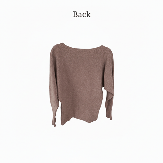 Vila Milano Embellished Dolman Sleeve Sweater - Size S - Resale Thrift Boutique LLC.